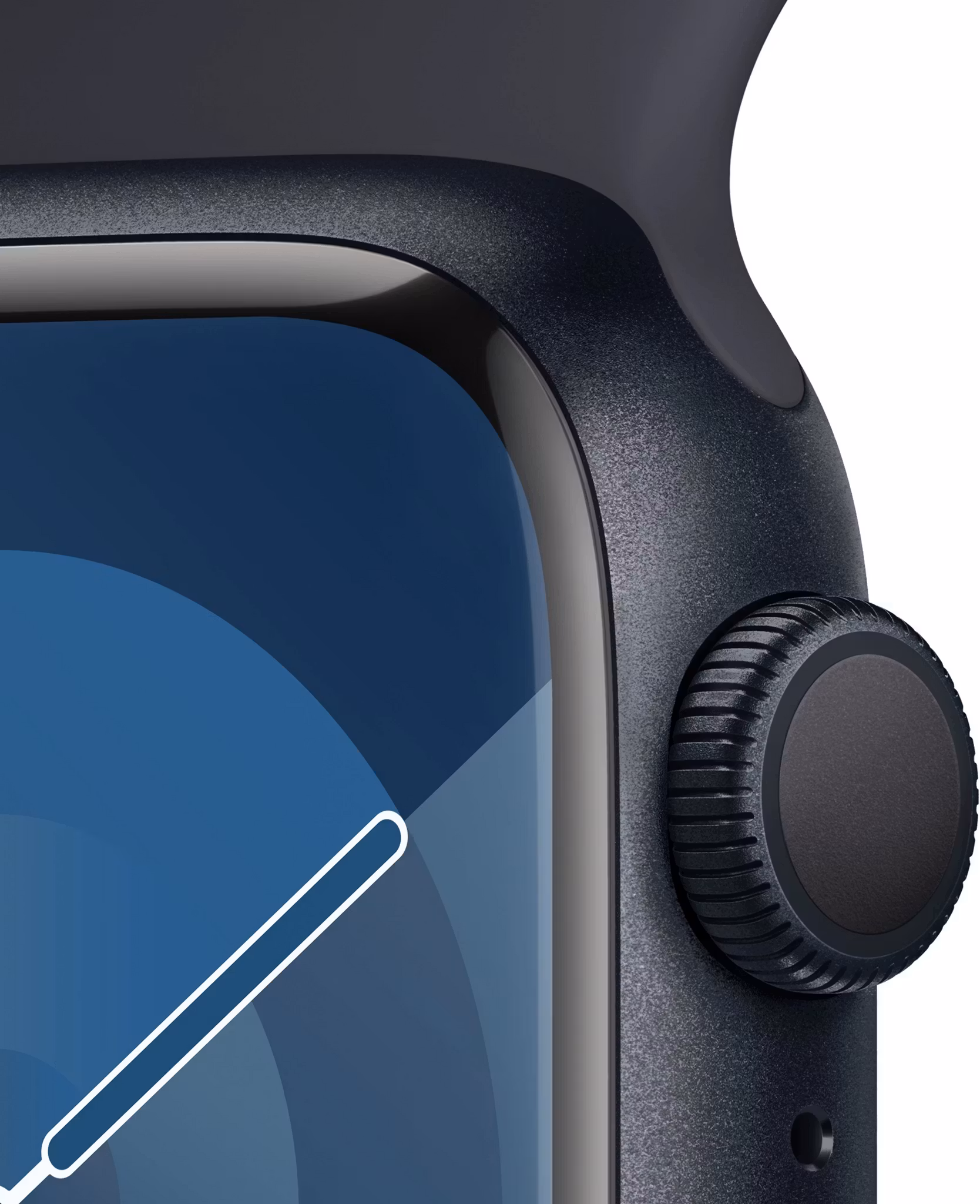 Apple Watch Series 9 GPS 41mm Midnight Aluminium Case med Midnight Sport Band