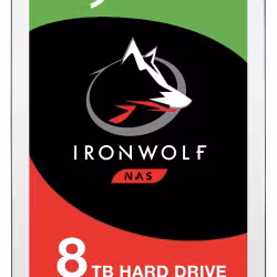 Seagate IronWolf Harddisk ST8000VN004 8TB 3.5" SATA-600 7200rpm