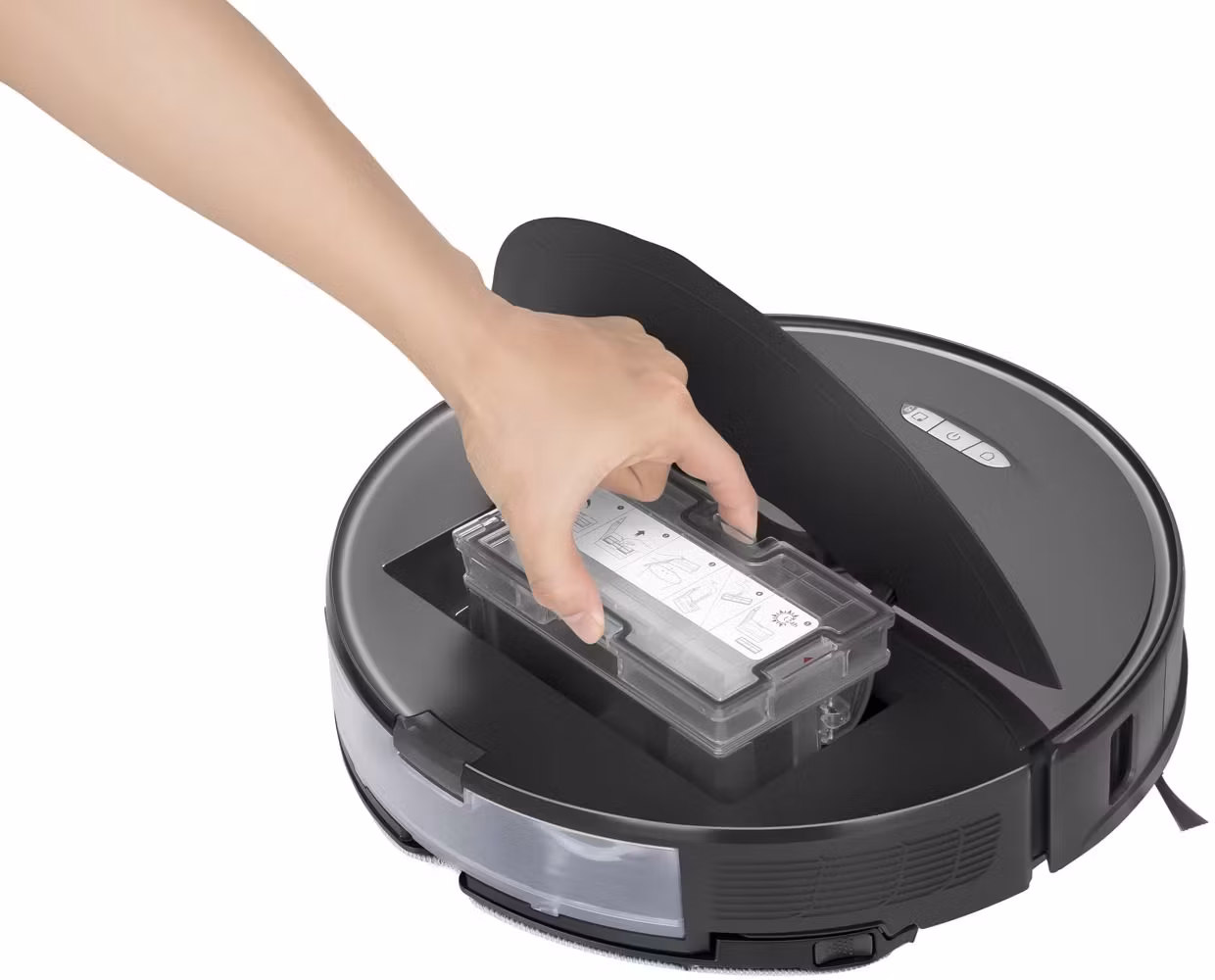 Roborock S8 robotdammsugare utan påse 0.4liter svart