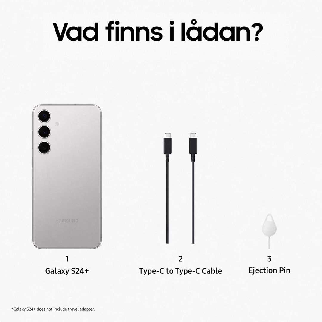 Samsung Galaxy S24+ 256GB Grå