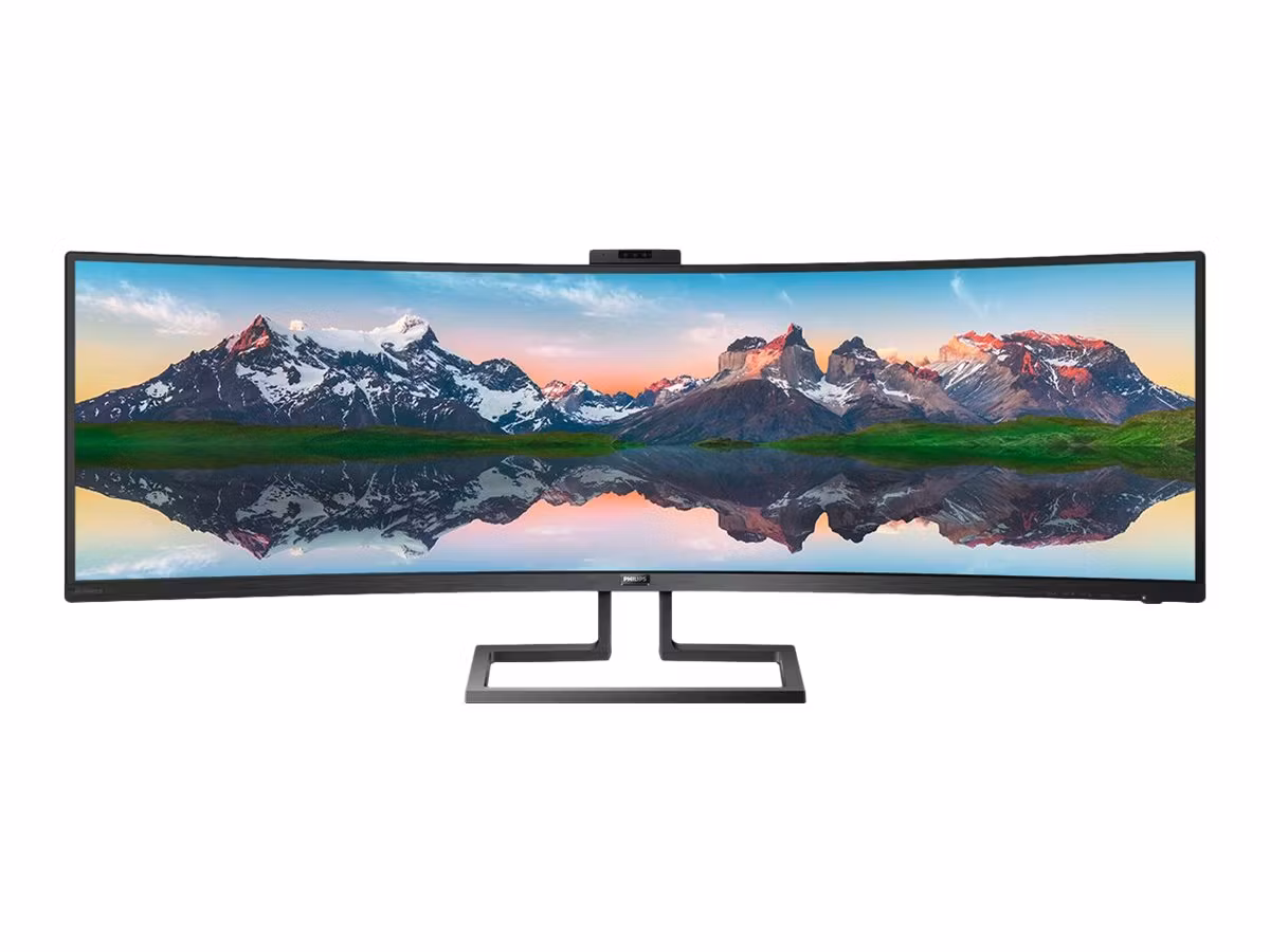 Philips Brilliance 499P9H/00 49" 5K välvd skärm svart