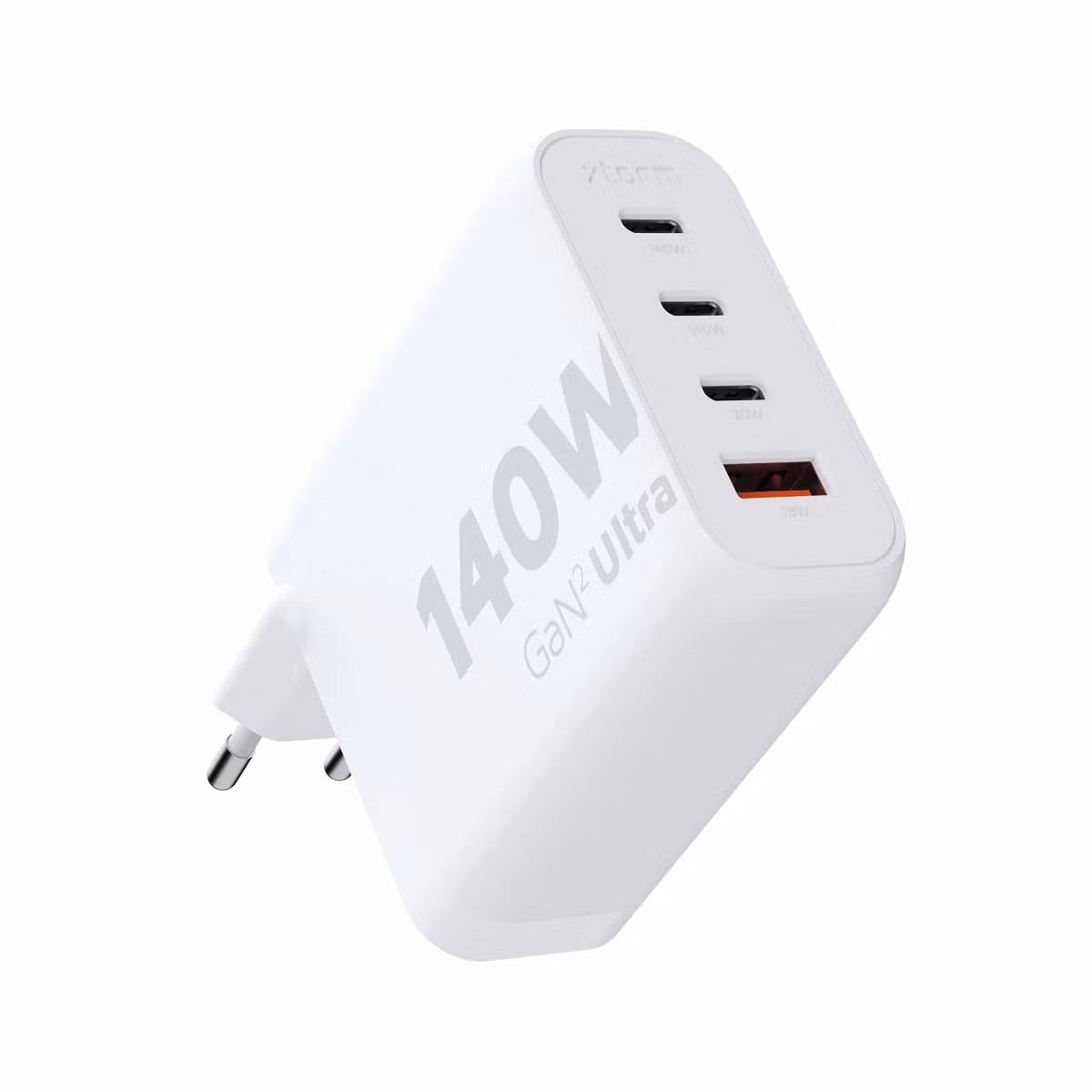 Xtorm 140W GaN2 Ultra Hemladdare 3xUSB-C/USB-A Vit