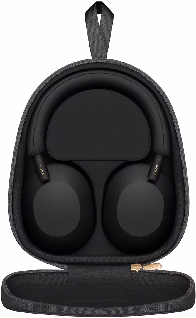Sony WH-1000XM5 Brusreducerande trådlösa hörlurar svart