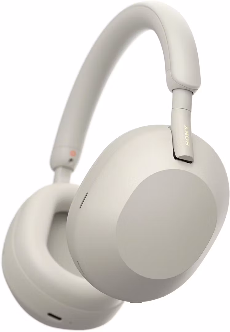 Sony WH-1000XM5 Brusreducerande trådlösa hörlurar silver