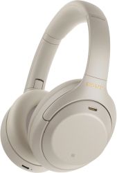 Sony WH-1000XM4 Brusreducerande trådlösa hörlurar silver