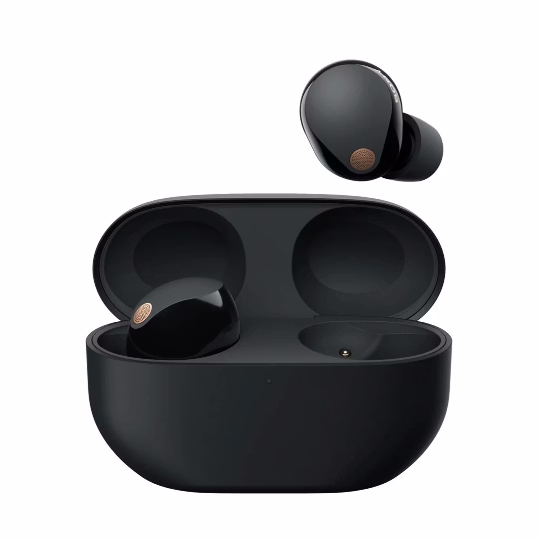 Sony WF-1000XM5 svart True Wireless-hörlurar med enastående brusreducering