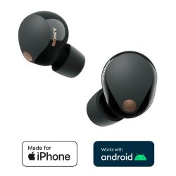 Sony WF-1000XM5 svart True Wireless-hörlurar med enastående brusreducering