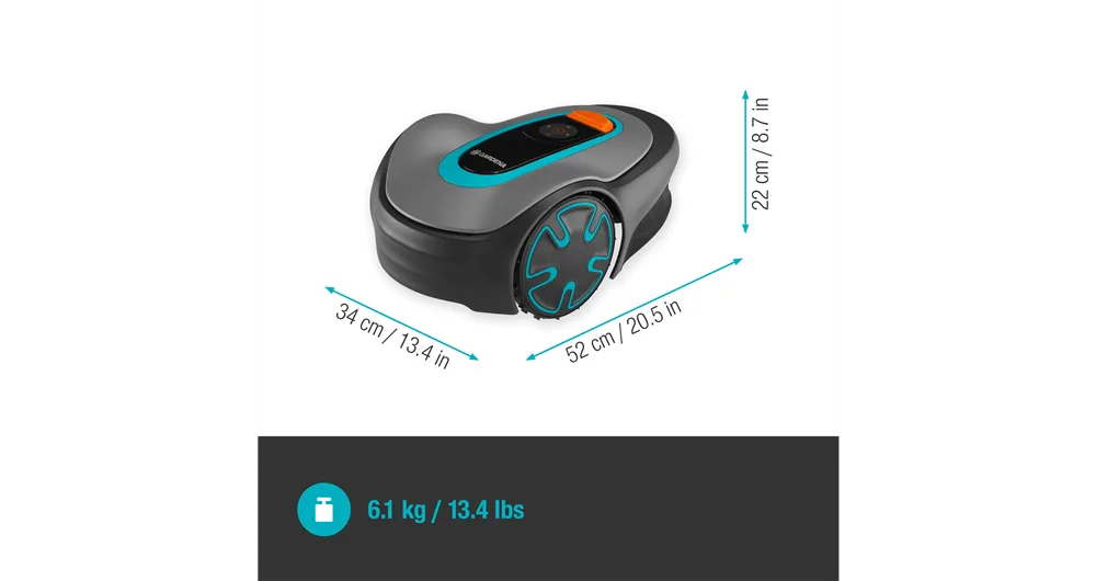 Gardena SILENO minimo 250 Robotgräsklippare Elektrisk 16 cm Skärbredd