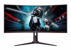 AOC Gaming CU34G2X/BK 34" 3440 x 1440 (UltraWide) HDMI DisplayPort 144Hz