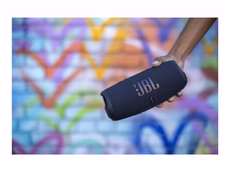 JBL Charge 5 trådlös portabel högtalare blå