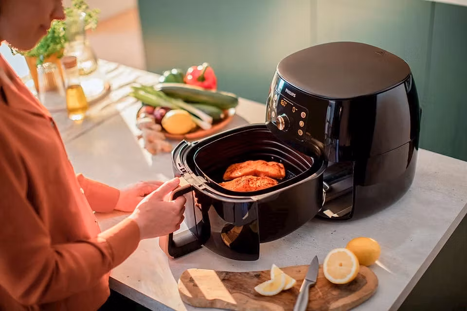 Philips Premium Collection HD9867 Airfryer XXL 2.2kW svart