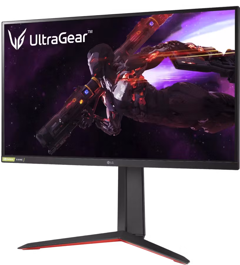LG UltraGear 27GP850-B 27" 2560 x 1440 (2K) HDMI DisplayPort 144Hz Pivot Skärm