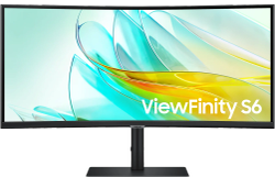 Samsung ViewFinity S6 S34C652UAU 34" 3440 x 1440 (UltraWide) HDMI DisplayPort USB-C 100Hz Dockningsskärm