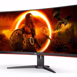 AOC Gaming CU34G2XE/BK 34" 3440 x 1440 (UltraWide) HDMI DisplayPort 144Hz