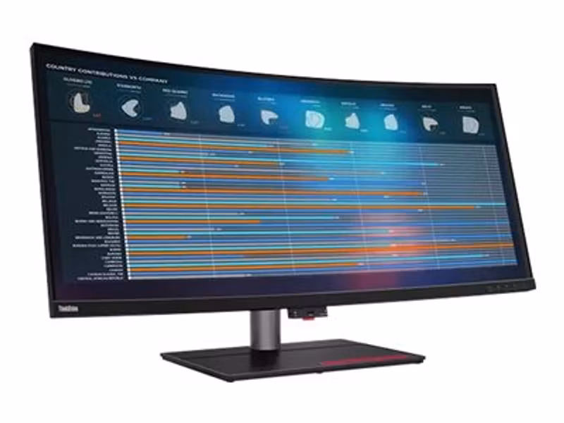 Lenovo ThinkVision P40w-20 40" 5120 x 2160 (UltraWide) Thunderbolt 4 HDMI DisplayPort 75Hz