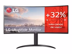 LG UltraWide 34WP75CP-B 34" 3440 x 1440 (UltraWide) HDMI DisplayPort USB-C 160Hz Dockningsskärm