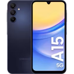 Samsung Galaxy A15 5G 6.5" 128GB Blåsvart