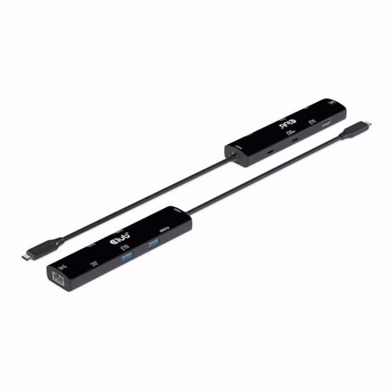 Club 3D CSV-1599 6-i-1 USB4-hubb med HDMI 8K 60 Hz, 2,5 Gbit/s Ethernet och 100 W PD