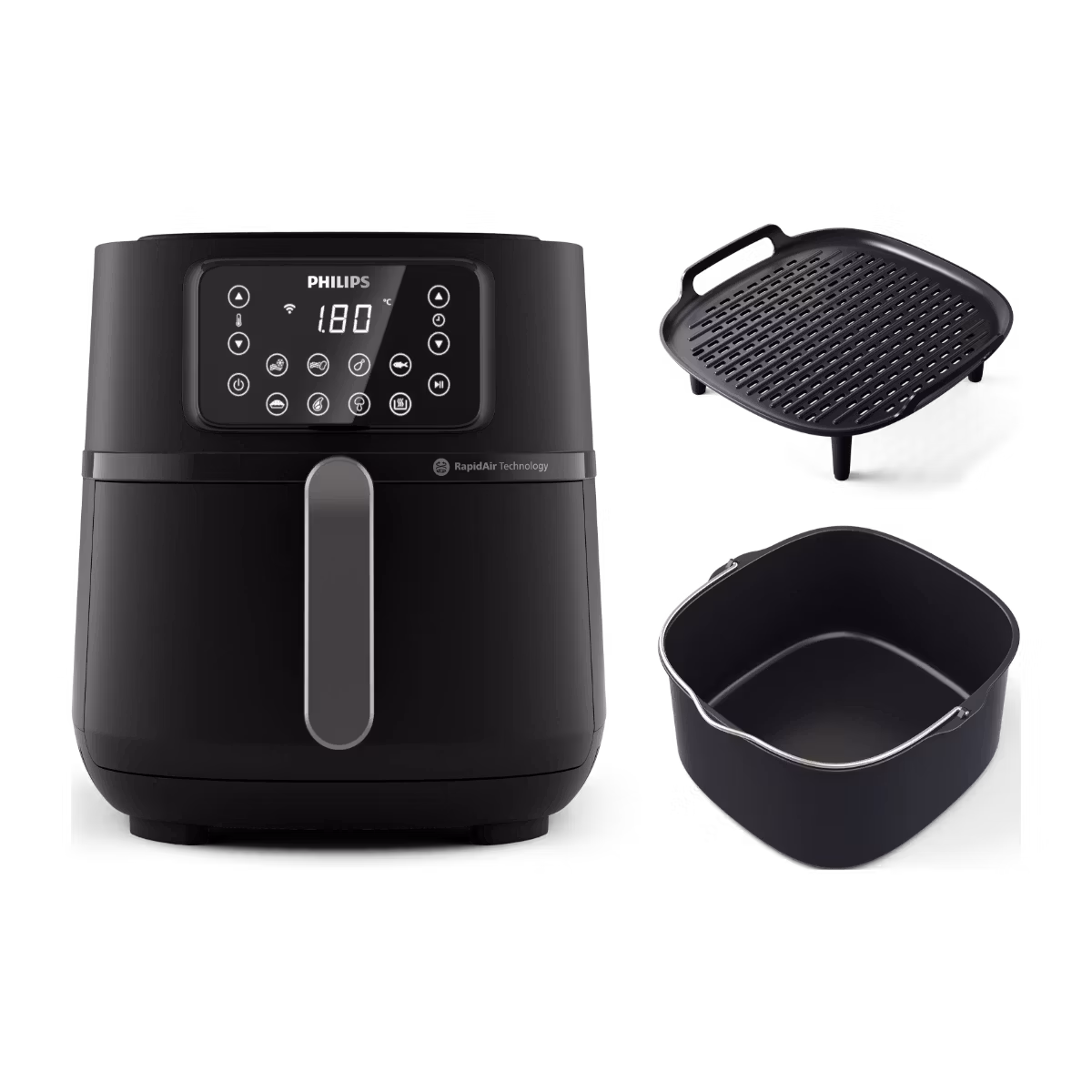 Philips Series 5000 Connected HD9285 XXL Airfryer 2kW svart
