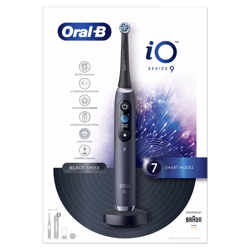 Oral-B iO Series 9 Svart elektrisk tandborste