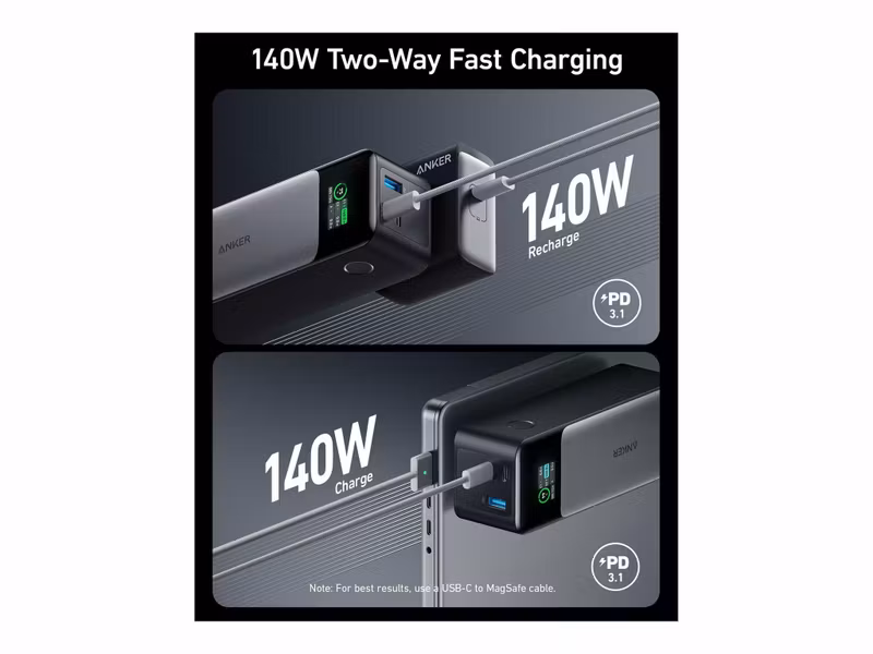 Anker 737 Powerbank 24000mAh svart