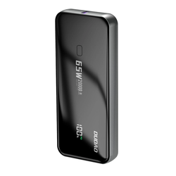 Dudao K65 powerbank 20000mAh 65 Watt svart