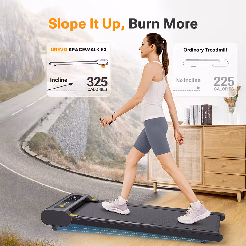 Xiaomi Urevo Spacewalk E3 Gåband med stigning 1 - 6 km/t