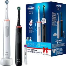 Oral-B PRO 3 3900 Duopack eltandborste svart och vit