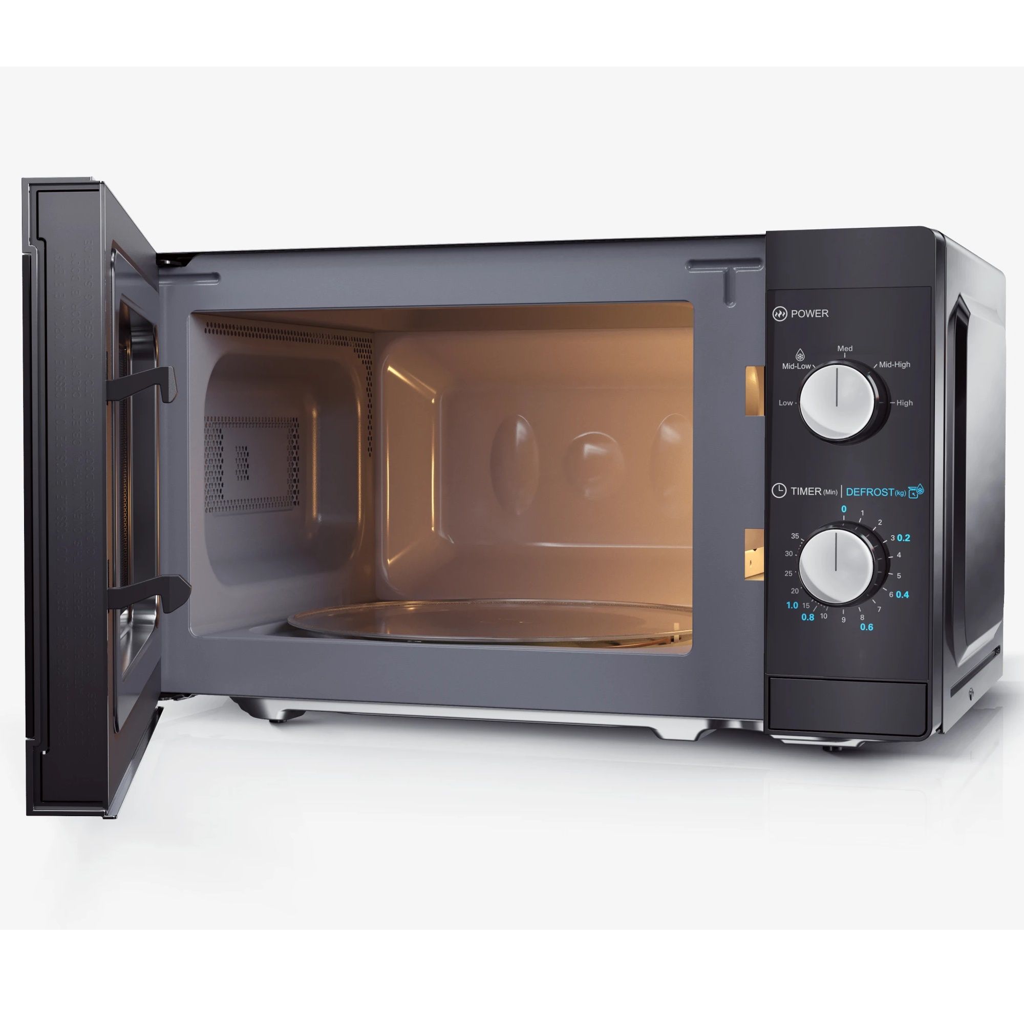 Sharp YC-MS01E-B Mikrovågsugn 20 L 800 W Svart