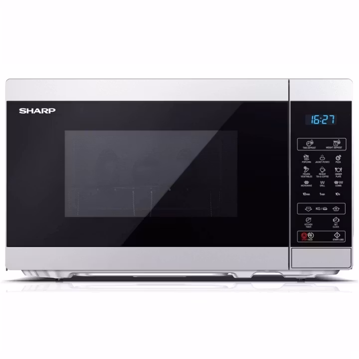 Sharp YC-MS02E-S Mikrovågsugn silver
