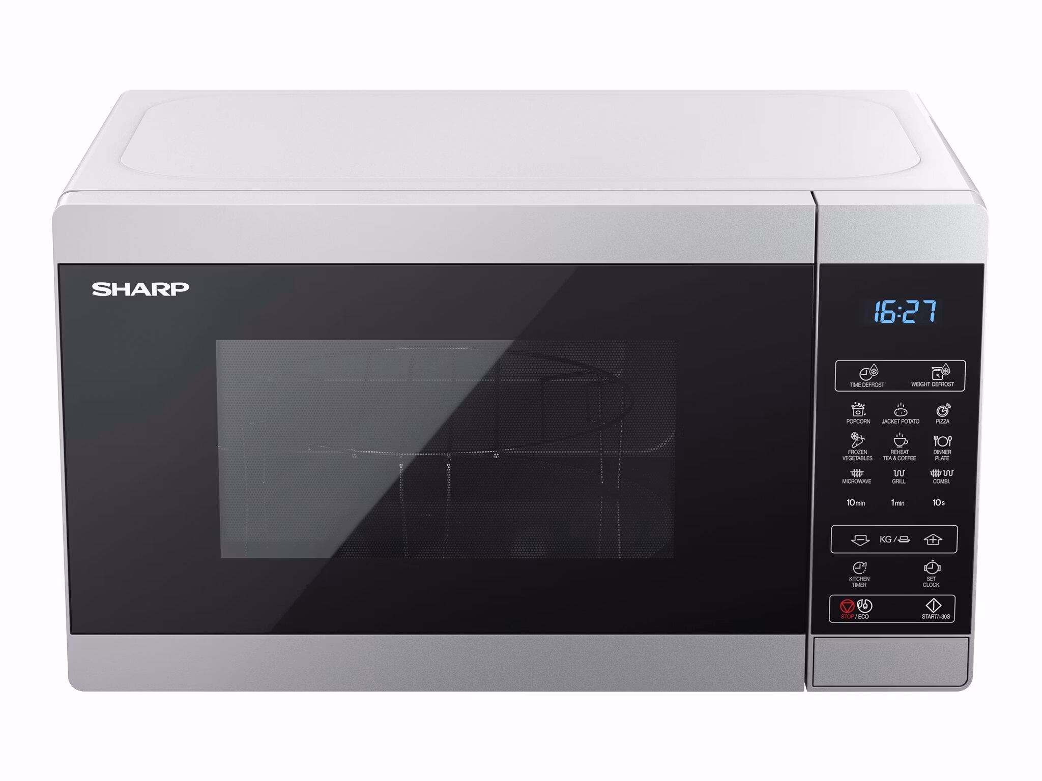 Sharp YC-MG02E-S Mikrovågsugn med grill