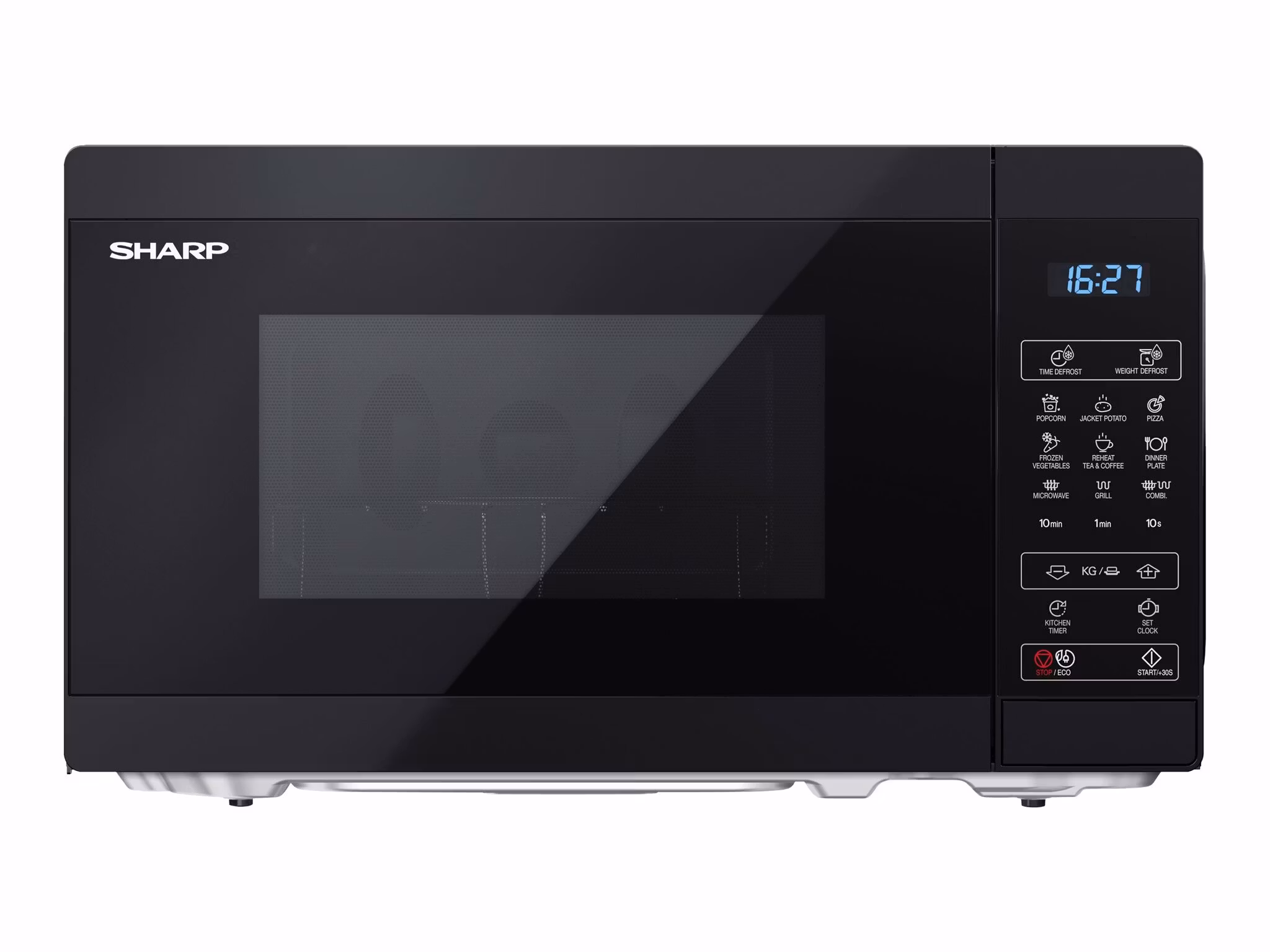 Sharp YC-MG02E-B Mikrovågsugn med grill Svart