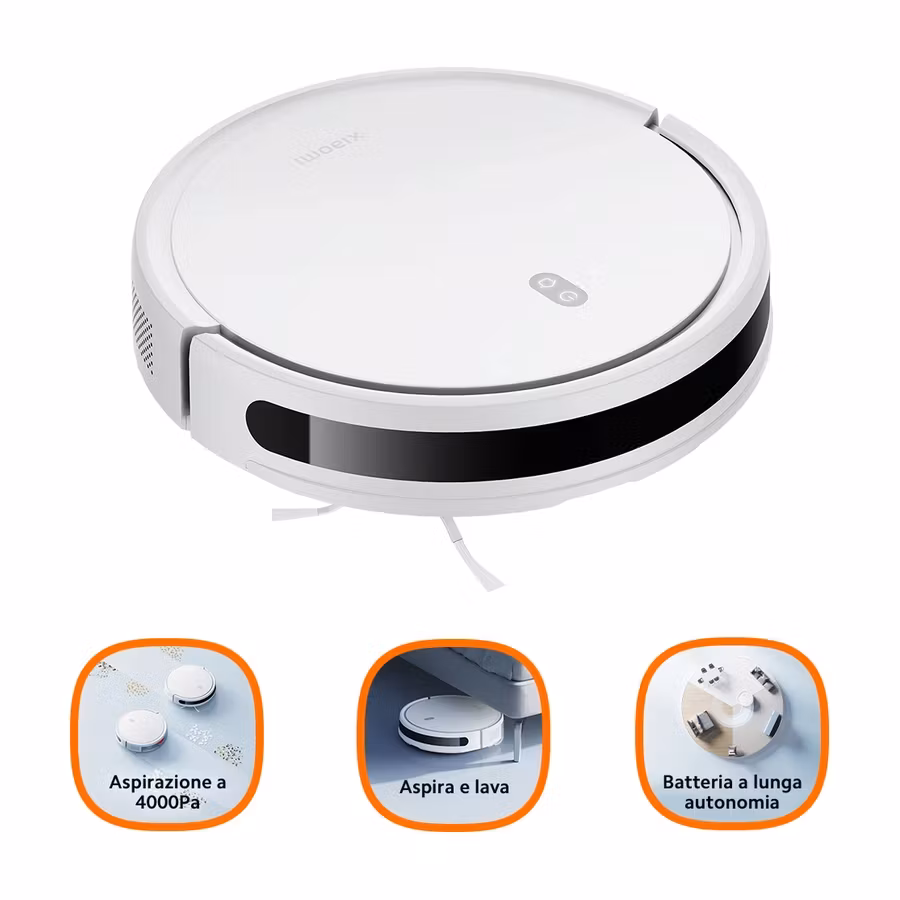 Xiaomi E10 Robotdammsugare 0.4liter vit