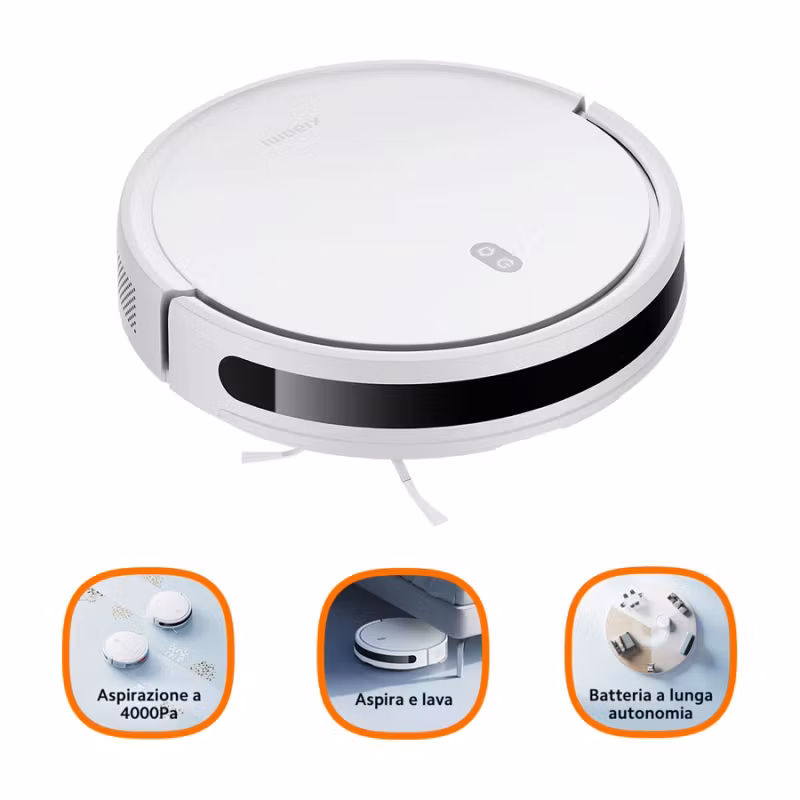 Xiaomi E10 Robotdammsugare 0.4liter vit