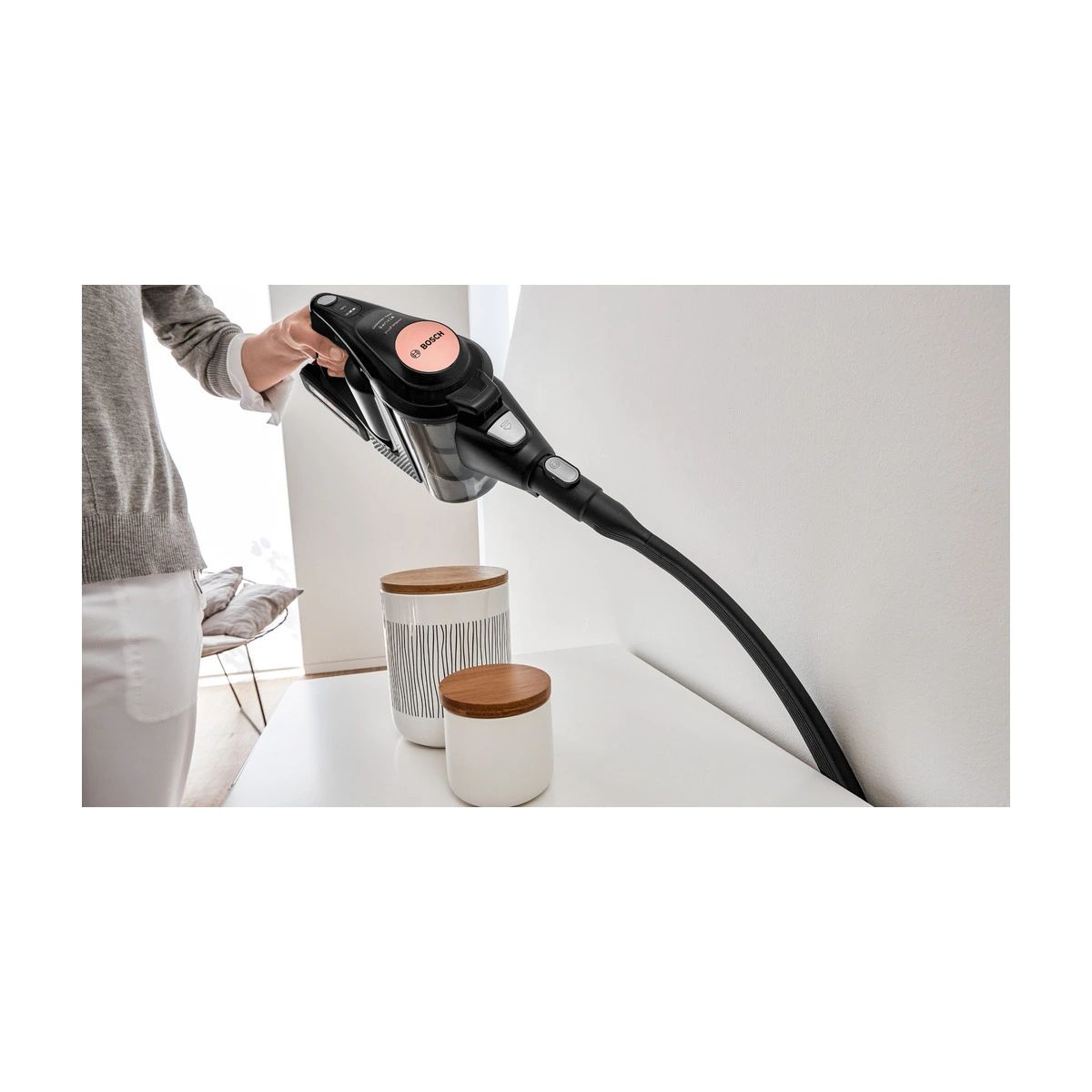 Bosch Unlimited Gen2 Serie | 8 ProParquet BCS8214PRQ Skaftdammsugare svart