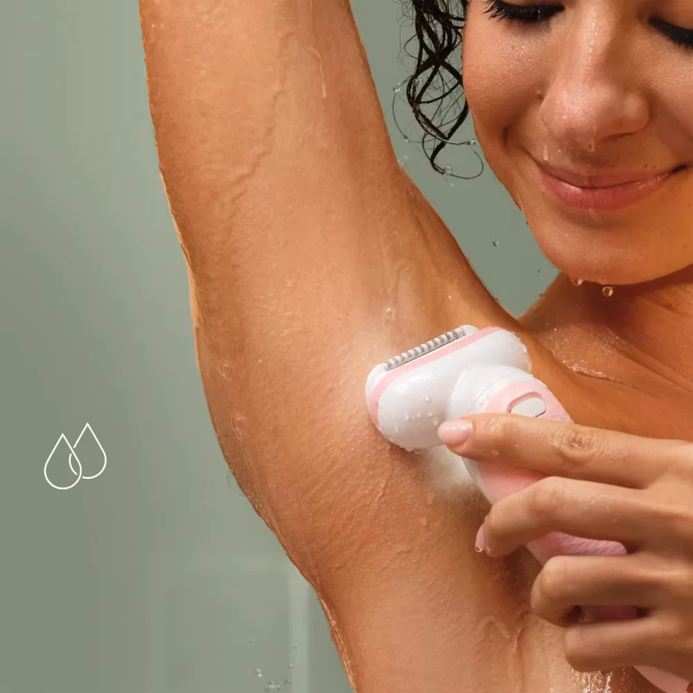 Braun Silk-épil 9 9-000 Guld, vit