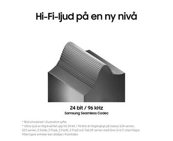 Samsung Galaxy Buds3 Trådlös äkta trådlösa hörlurar silver