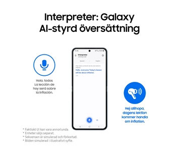 Samsung Galaxy Buds3 Trådlös äkta trådlösa hörlurar silver