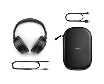 Bose QuietComfort trådlösa over-ear hörlurar svart