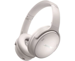 Bose QuietComfort trådlösa over-ear hörlurar vit