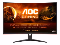 AOC Gaming CQ32G2SE/BK 32" 2560 x 1440 (2K) HDMI DisplayPort 165Hz