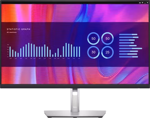 Dell P2723DE 27" 2560 x 1440 (2K) HDMI DisplayPort USB-C 60Hz Dockningsskärm
