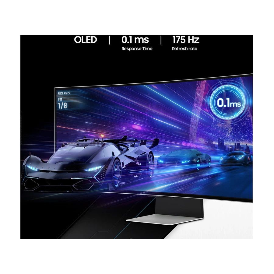 Samsung Odyssey OLED G8 S34BG850SU 34" 3440 x 1440 (UltraWide) Mini DisplayPort Micro HDMI USB-C 175Hz Dockningsskärm