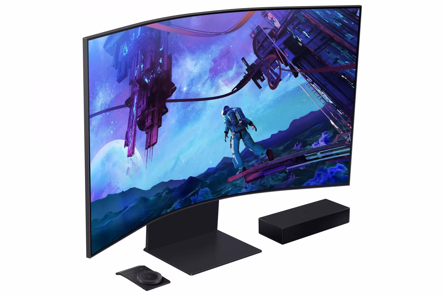 Samsung Odyssey Ark S55CG970NU 55" 3840 x 2160 (4K) HDMI DisplayPort 165Hz Pivotskärm