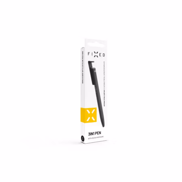 Fixed 3in1 Stylus Pen Classic Stativfunktion Svart