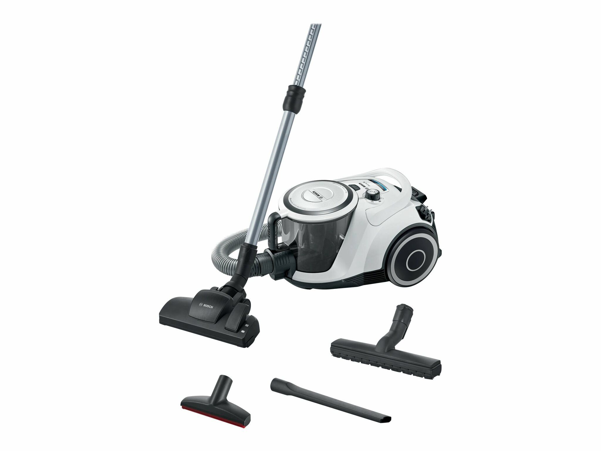 Bosch Serie | 6 BGC41XALL Cylinderdammsugare 2.4liter Vit