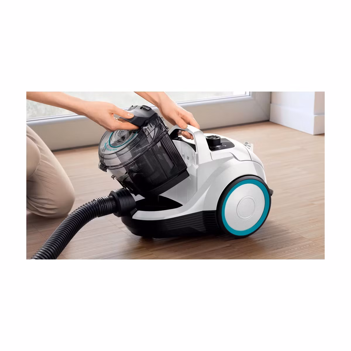 Bosch Serie | 4 ProHygienic BGC21HYG1 Cylinderdammsugare 2liter Vit
