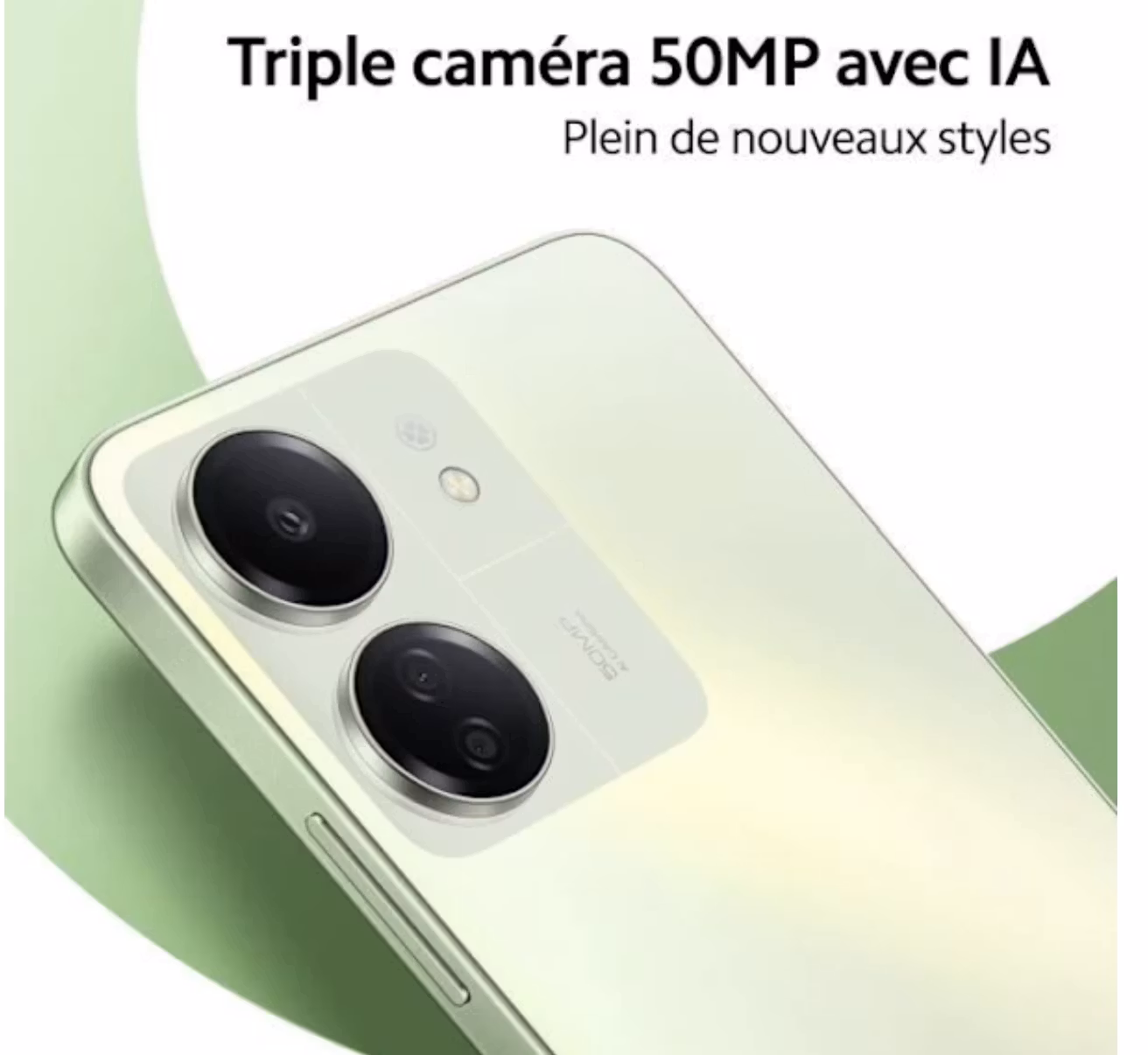 Xiaomi Redmi 13C 256 GB Klövergrön