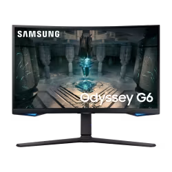 Samsung 27" Odyssey Smart G6 2560 x 1440 VA 240Hz Curved Pivot S27BG650EU