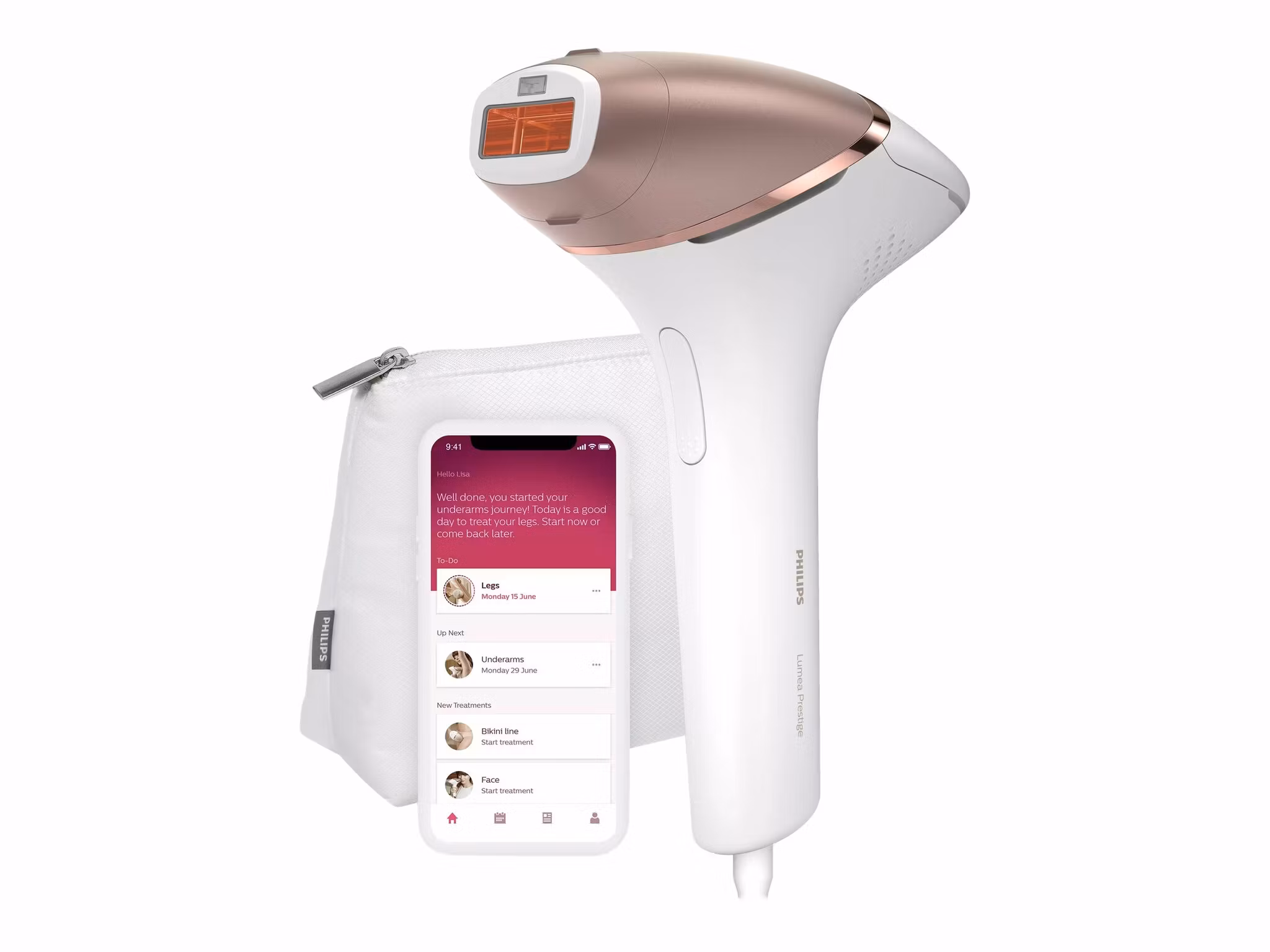 Philips Lumea Prestige IPL BRI945 ljusbaserad hårborttagning